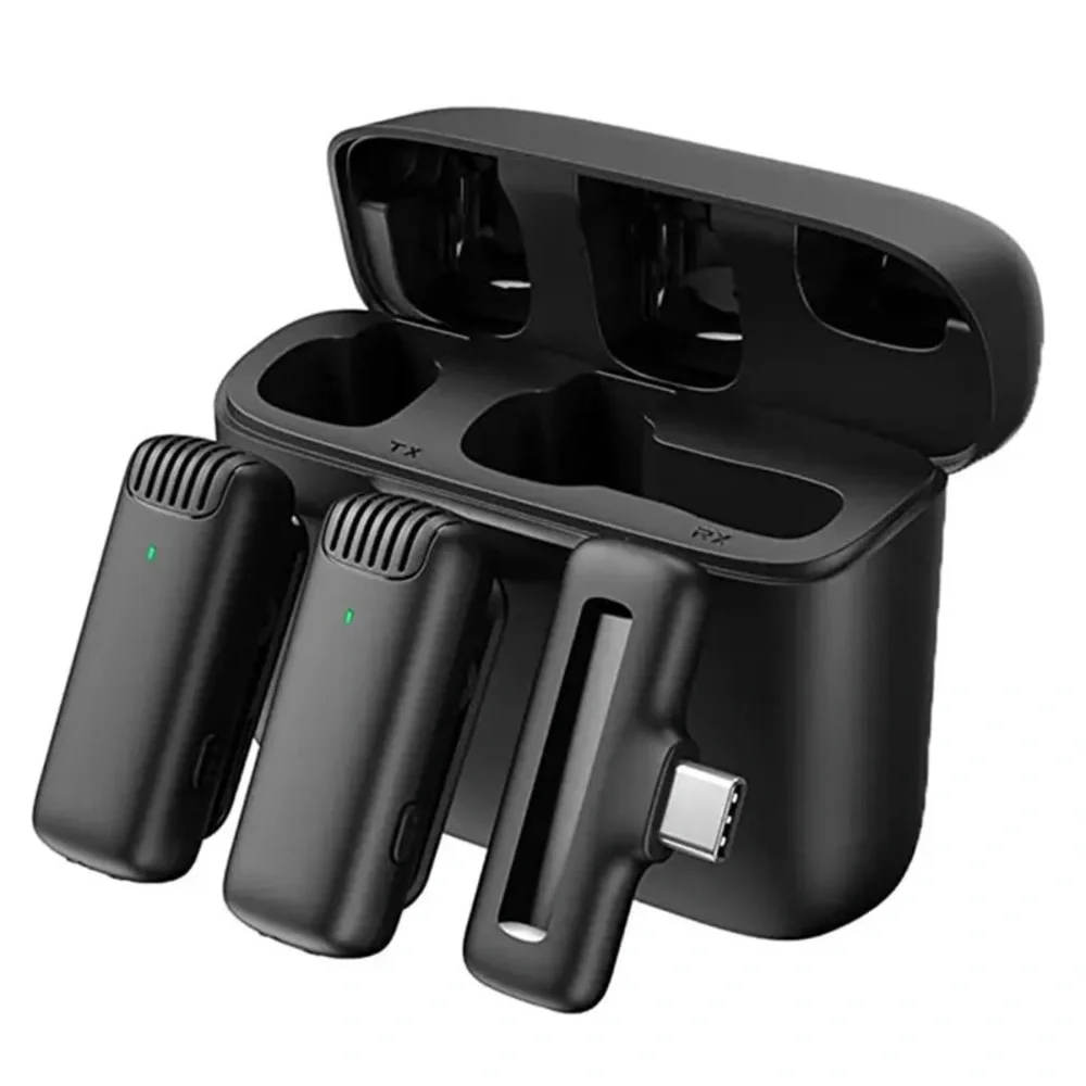 Lavalier Microphone Portable Audio Video Recording Mini Mic For iPhone Android